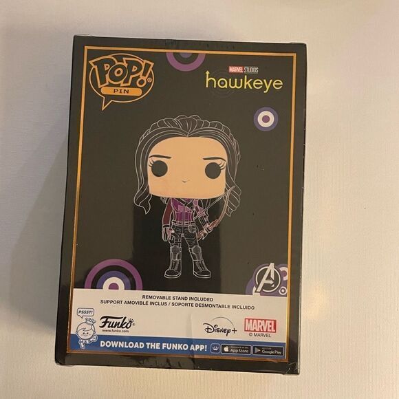 Funko Pop Hawkeye Kate Bishop Enamel Pin NWT - Picture 3 of 4